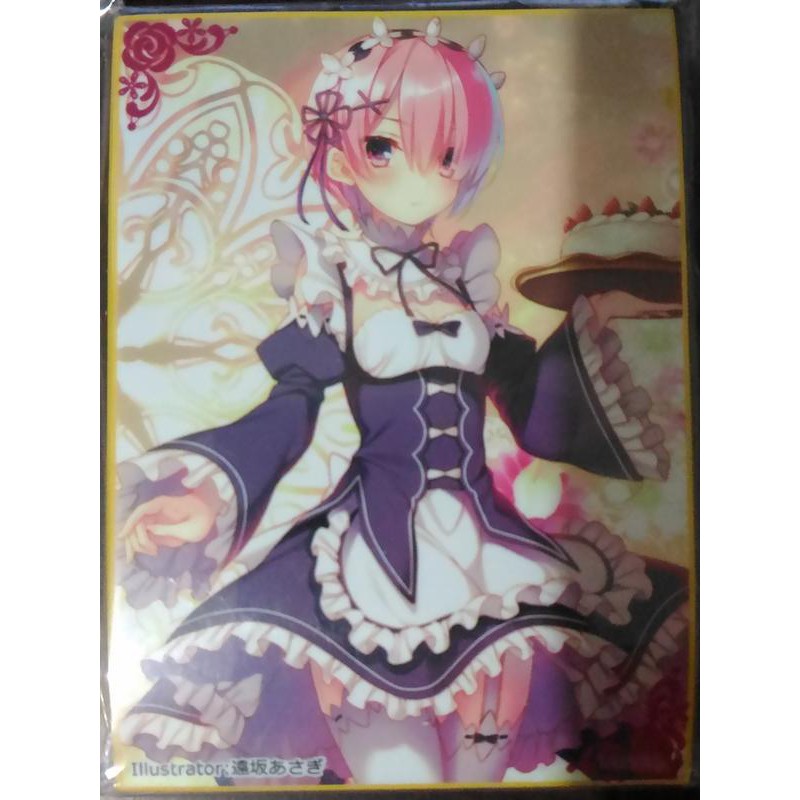 華戀動漫 多樣 現貨日版comic 白詰草re 從零開始的異世界生活動漫卡套拉姆1包60張 蝦皮購物