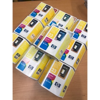 全新過期庫存未拆 HP 23 原廠彩色墨水匣 C1823D