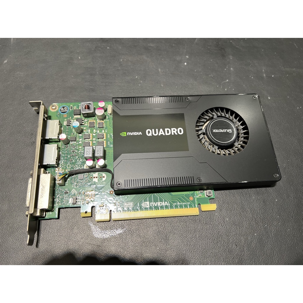 麗台 Quadro Nvidia K2200 4G 專業繪圖卡CAD平面設計 3D建模渲染 二手顯示卡