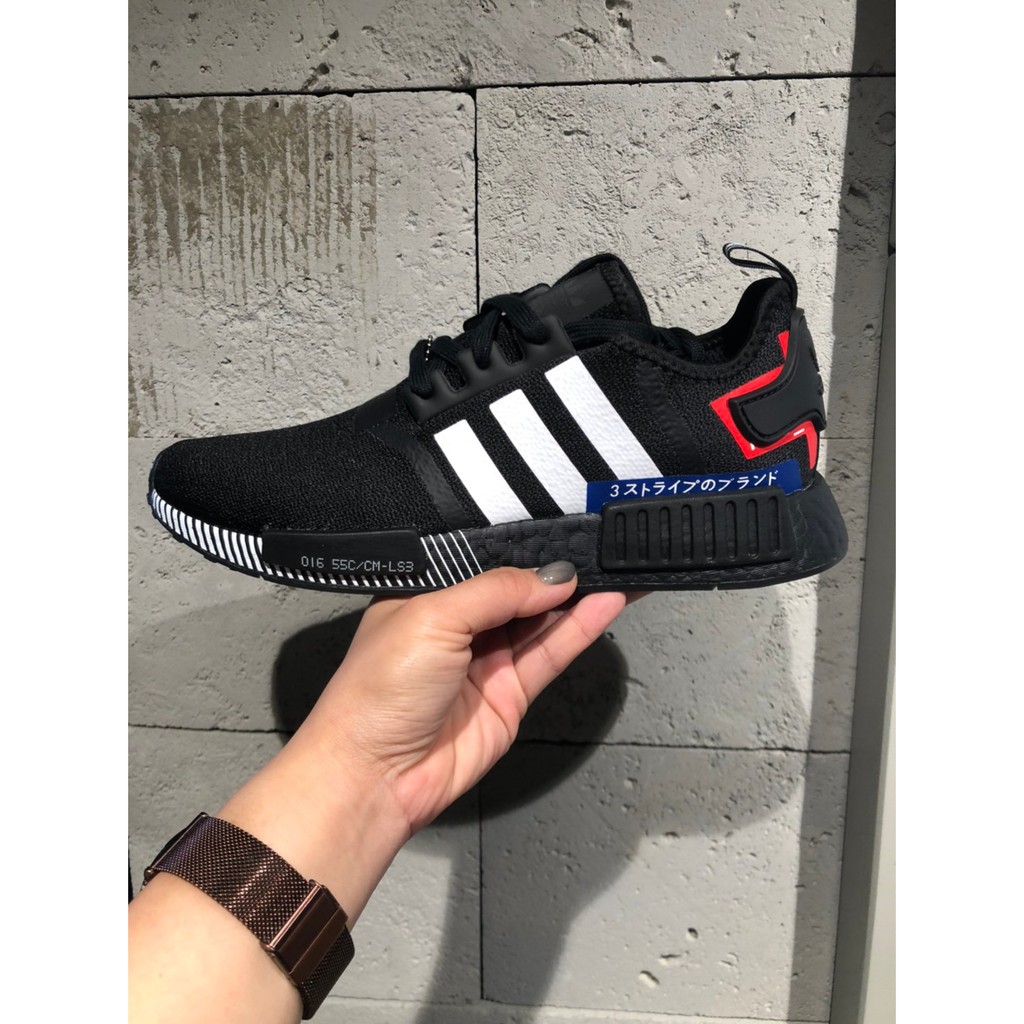 Adidas NMD R1 Japan Pack Black 男 休閒鞋 運動 穿搭 透氣 黑 健身 EF1734