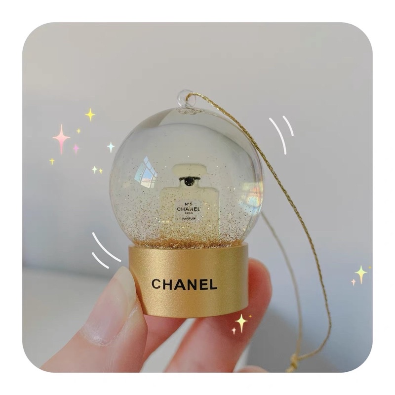 Chanel香奈兒N5水晶球吊飾