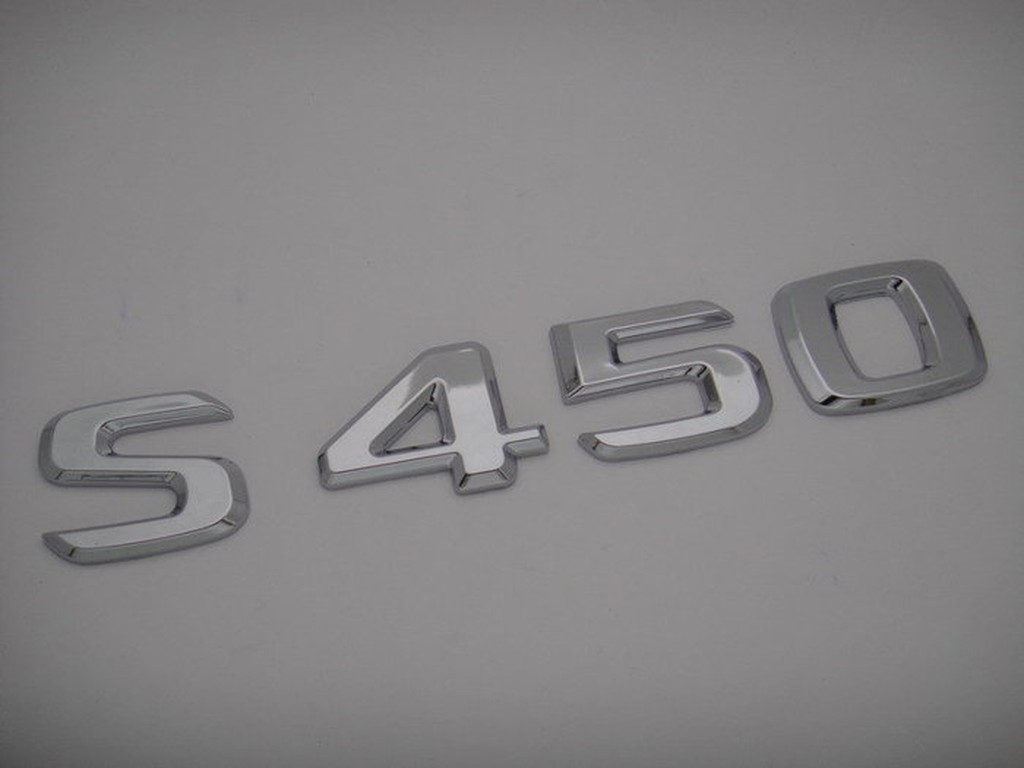 《※金螃蟹※》新款 Benz 賓士 奔馳 S Class W221 S450 S 450 後車箱蓋 字體 字標