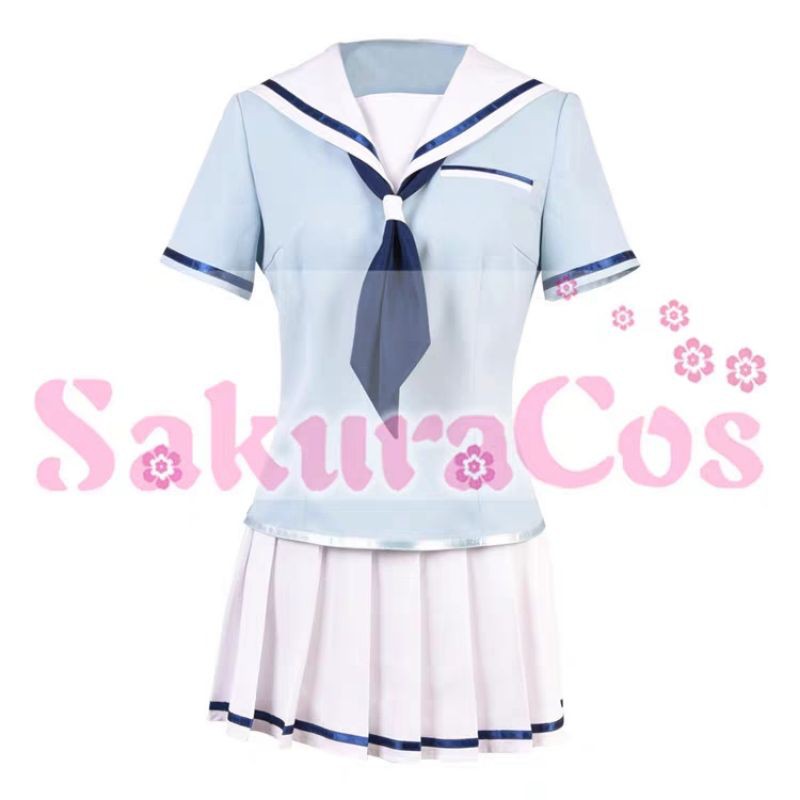 花咲川女子學園/夏季制服/BanG Dream/少女樂團派對/COS/Cosplay