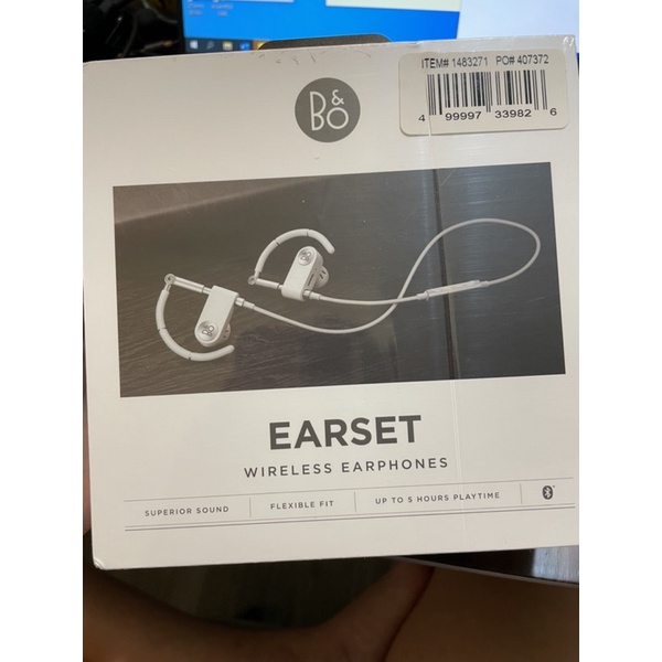 B&amp;O EARSET藍芽耳機 冰霜白