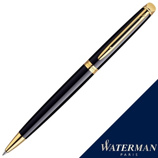 WATERMAN 威迪文 雋雅 麗雅黑金夾 原子筆 法國製造