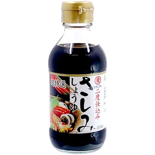 日本東丸生魚片醬油 200ML 二度仕込み さしみしょうゆ ヒガシマル 生魚片 醬油