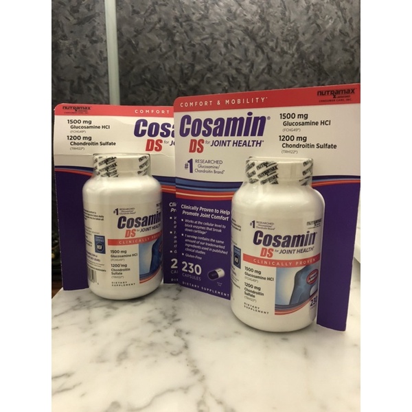 全新現貨 美國好事多帶回 Cosamin DS for joint health 230顆 葡萄糖胺 關節