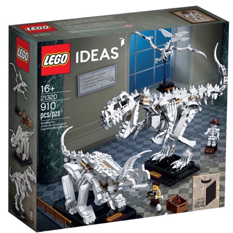 LEGO 樂高 21320 IDEAS 系列 恐龍化石 Dinosaur Fossils 全新未拆