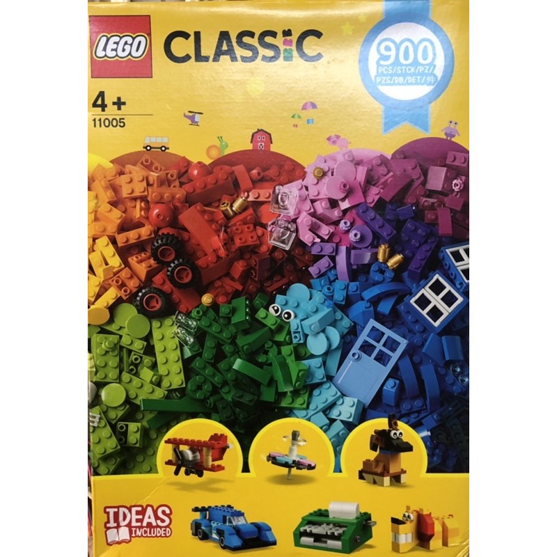 好市多 購買 全新未拆 樂高 LEGO 11005 CLASSIC經典系列 900片