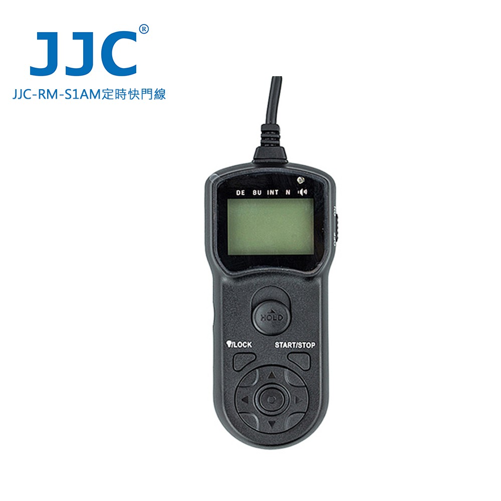 JJC TM-F 液晶定時快門線 S1(SONY RM-SIAM)用於長時間曝光及穩定拍照 贈JJC專用萬用夾