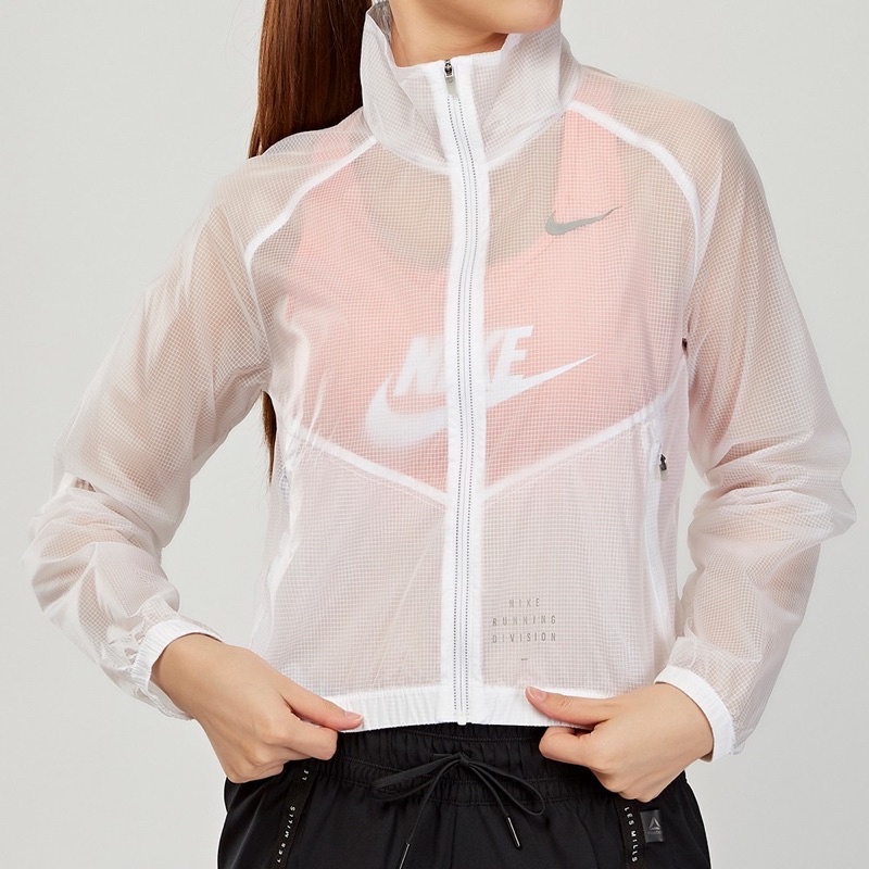 Nike Transprint RD 女子 透氣 排汗 收納設計 跑步 運動外套 923441-100