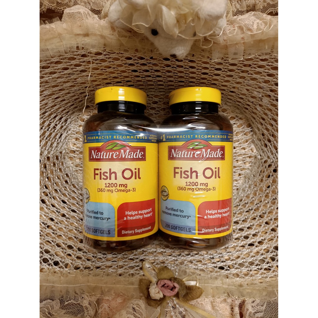 美國預購免運費nature Made 萊萃美魚油fish Oil 10mg 萊萃美魚油0 40 蝦皮購物