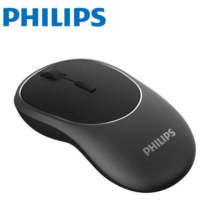 【嚴選福利品】PHILIPS 充電式無線滑鼠SPK7413 無線省電鼠標 USB通用