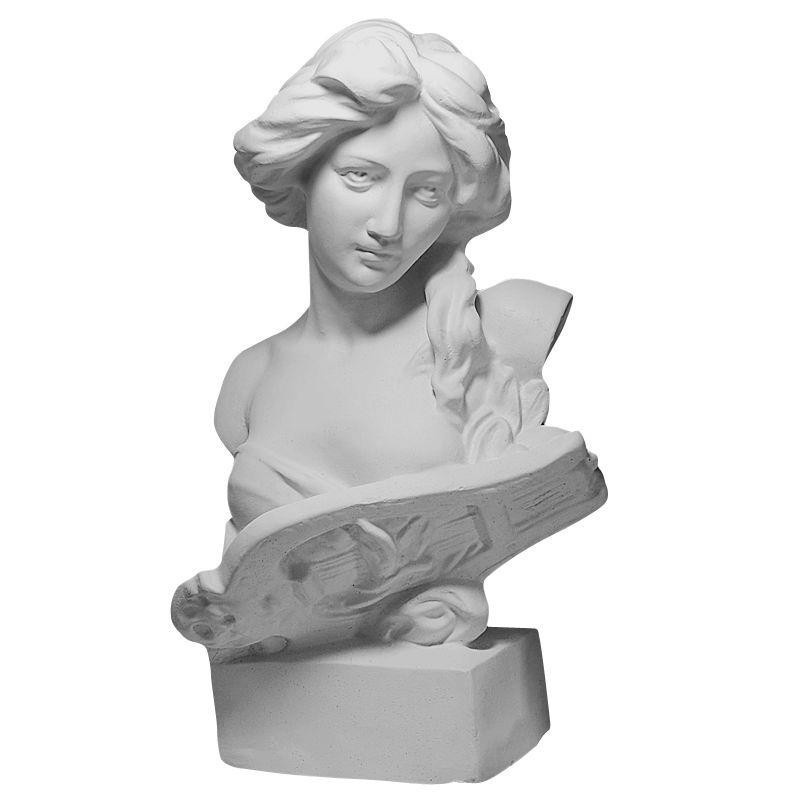 アンティーク 胸像 ガール 石像 女の子 スタチュー デッサン チャイルド
