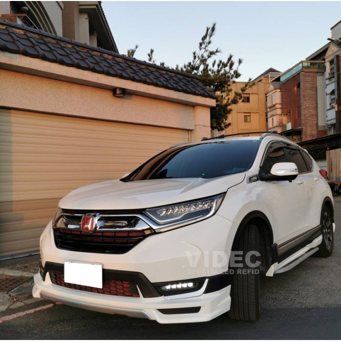 DIY 商城 HONDA 17-20 CRV5 CR-V 5代 類 無限 空力套件 前下巴 側裙 後下巴 尾翼原廠式樣