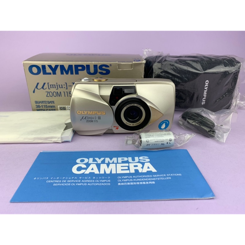 ❤️ OLYMPUS   U Mju II ZOOM 115 全新未使用庫存品（ ❤️