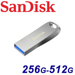 400MB/s 公司貨 SanDisk 512GB 256GB Ultra Luxe CZ74 USB3.2 隨身碟