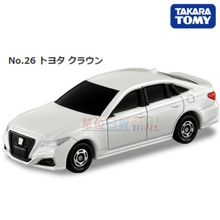 『 單位日貨 』現貨 日本正版 多美 TOMICA TOYOTA 皇冠 Crown 合金 小車 NO.26