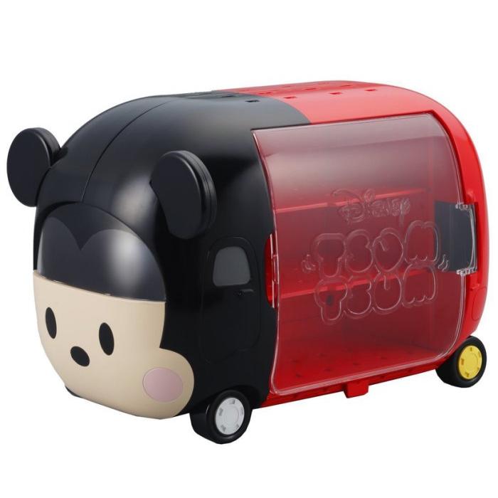 日本迪士尼 TSUMTUSM 米奇 造型車 收納盒 置物櫃 展示盒 日本進口