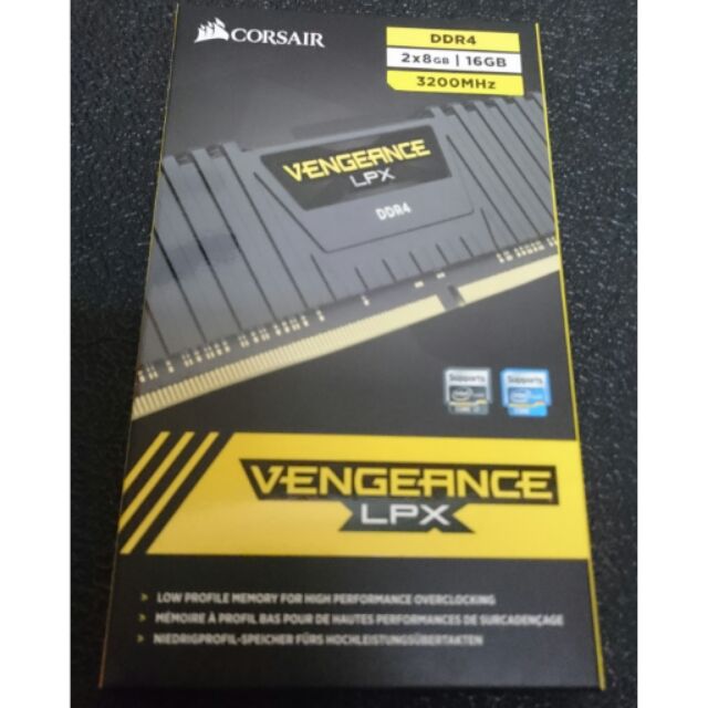 海盜船 Corsair Vengeance LPX 16GB (2x8GB) DDR4 3200MHz