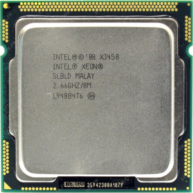 Intel Xeon X3450 LGA1156 2.66G 近 I7 860 CPU