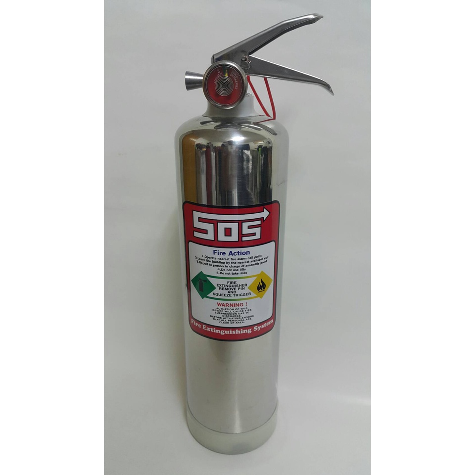 《超便宜消防材料》HFC-227潔淨氣體3L型(高濃度) 900ML  1.2.3型 高效能新海龍氣體滅火器 永久免換藥