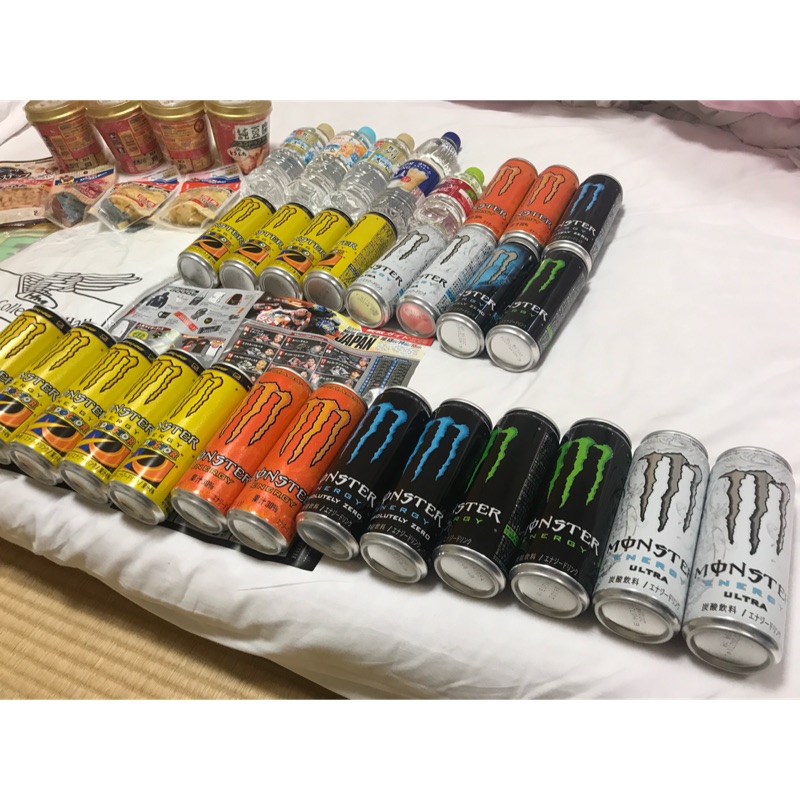 Monster 怪獸飲料 日本限定版 VR46 賽道限定版 一組五罐賣