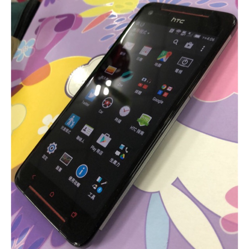 HTC Butterfly S 蝴蝶機功能正常 灰色 二手手機 非零件機