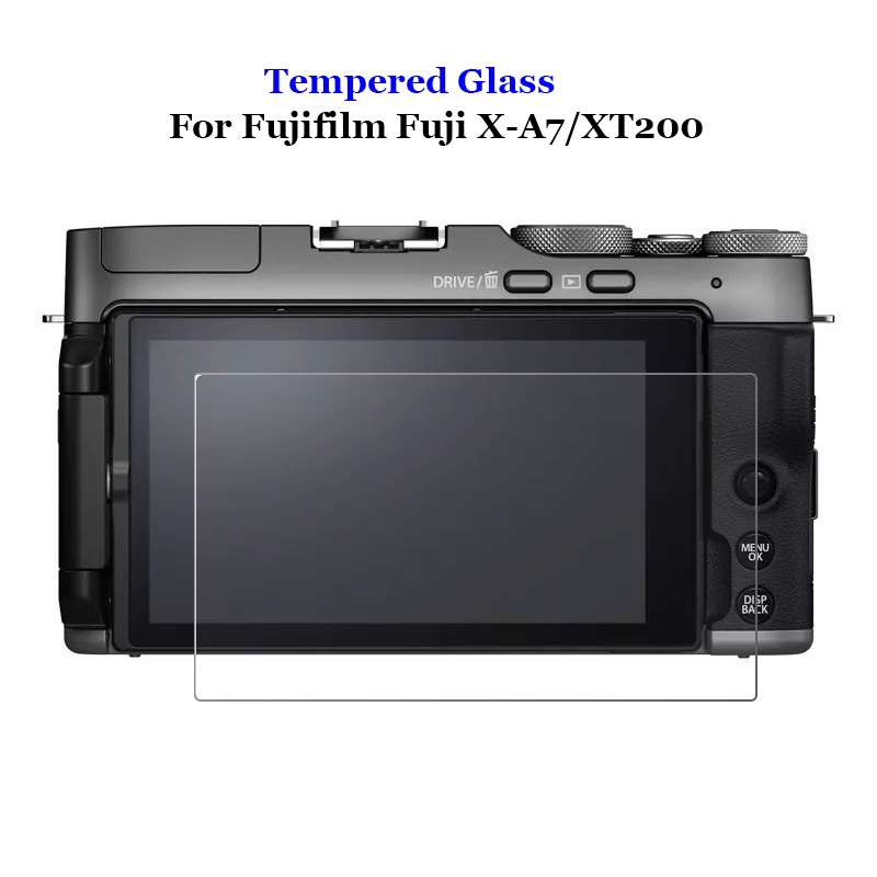 適用於 Fujifilm 富士 X-A7 XA7 X-T200 XT200 相機鋼化玻璃 9H 2.5D LCD 屏幕保