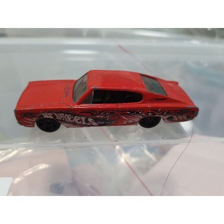 hot wheels 風火輪charger dodge red dcc合金車