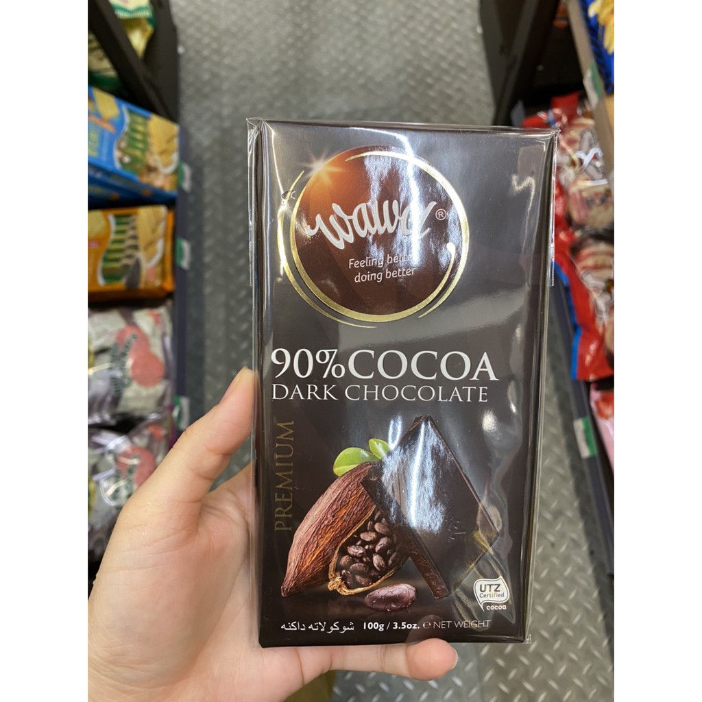 [蕃茄園] 波蘭進口 瓦維爾90%純黑巧克力 100G 現貨供應