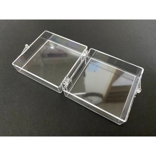 [台灣製MADE IN TAIWAN] 透明收納盒(中) -鈕扣型 透明盒