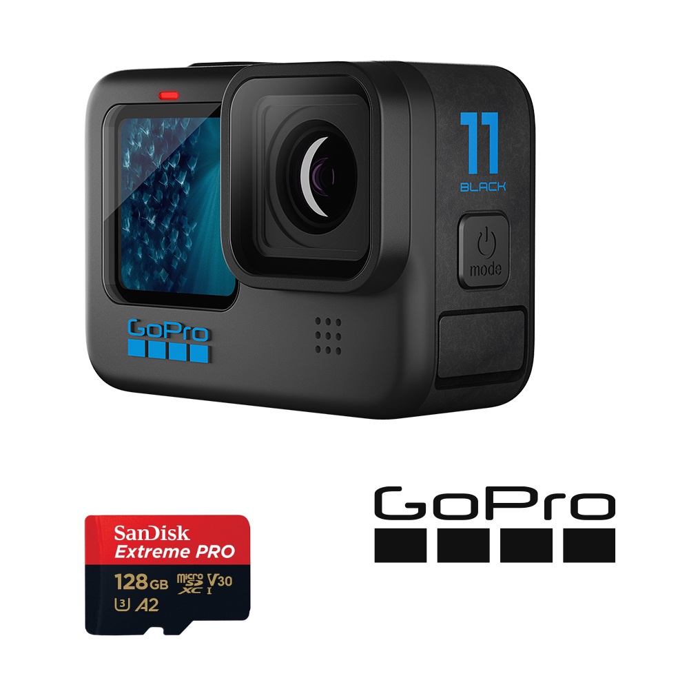 GOPRO HERO11 Black (128G U3.原廠電池)送防水摺疊背包HERO 11 ~公司貨富豪相機現貨