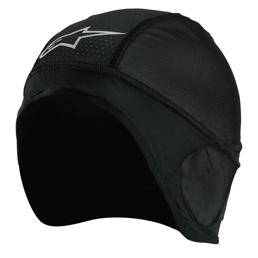 【德國Louis】Alpinestars 摩托車騎士頭套 黑色 A星吸濕排汗透氣快乾運動競技頭罩機能帽套30119825