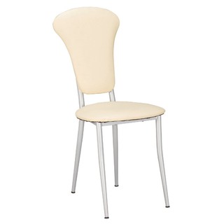 【DL OA】維也納餐椅、餐椅、辦公家具(烤銀)(米白、橘色、紅色、咖啡)