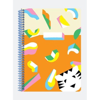 PAPIER TIGRE Carnet Thingy Notebook/ A5/ Orange/ 2021 eslite Limited  eslite誠品