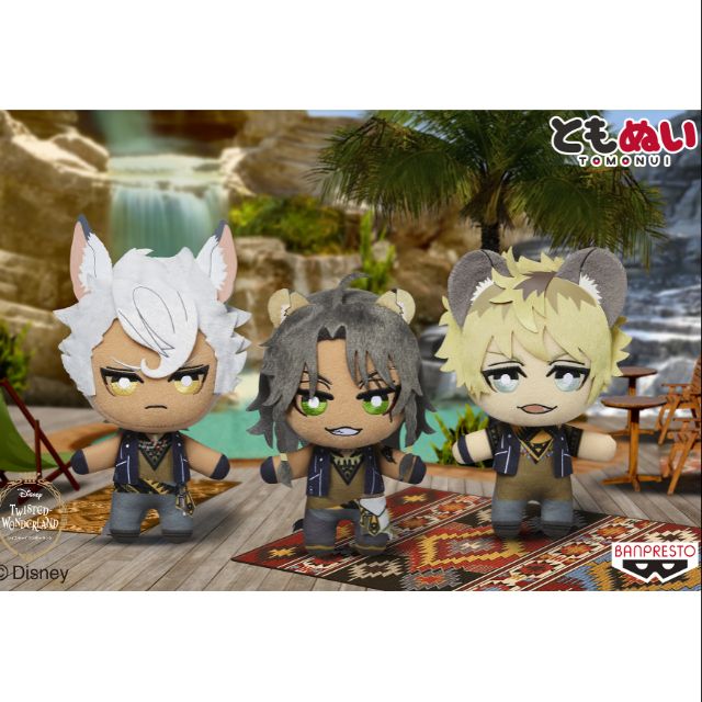 迪扭 扭曲仙境 寮服 景品 娃娃 Leona Ruggie Jack ツイステ ナムコ tomonui 迪士尼 扭曲樂園