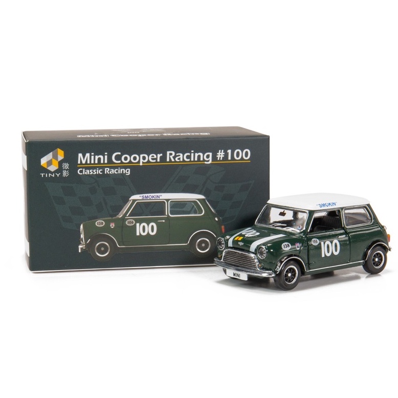 [玩三工作室] Tiny 微影 香港  合金模型車  Mini Cooper Racing #100