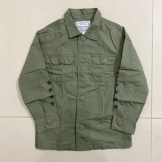 Global work kid兒童口袋工作襯衫 工裝襯衫 L號