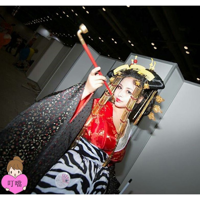 Cos 惡女花魁 土屋安娜藝妓花魁日本和服舞臺影樓 蝦皮購物