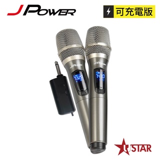 JPOWER 傑強 JP-UHF-888 KTV 無線麥克風 震天雷 伴唱機用 耳掛式麥克風 6.3mm對3.5mm轉接