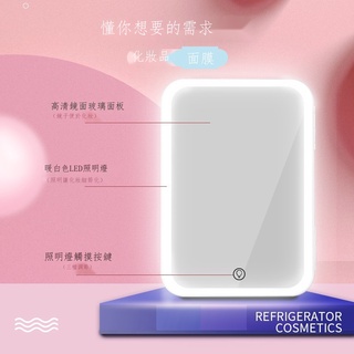 ▥美妝鏡面冰箱儲存化妝智慧恆溫低分貝靜音家用車用小巧