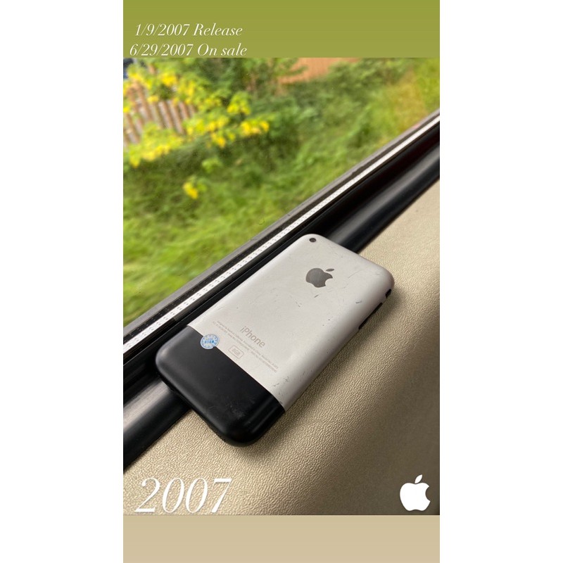 [Apple] 現貨 iPhone 2G 第一代 銀色 8GB 功能全正常 台灣未開售 裝逼第一神器