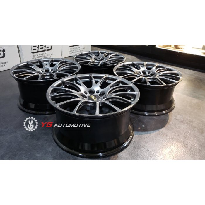 【YGAUTO】全新實拍 BBS 日本 RE-V DB色 全新 19 吋 5/120 前 8.5/32 後 9.5/37