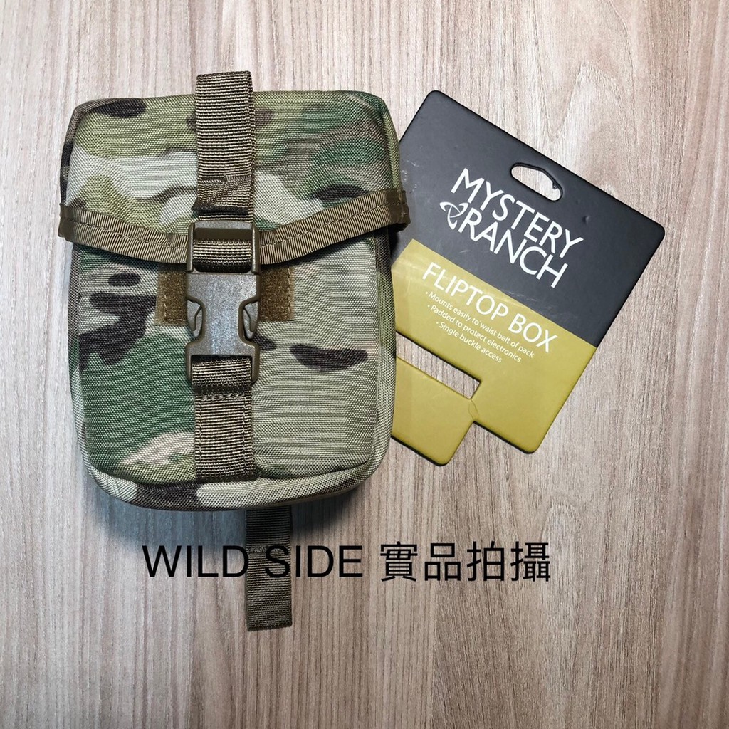 【二手美品】Mystery Ranch 神秘農場 FLIP TOP BOX 外掛配件包/近全新/相機包/外掛包/多地迷彩