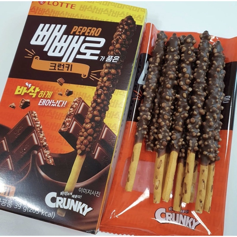 韓國代購🇰🇷⭐️LOTTE 樂天PEPERO 빼빼로巧克力棒 ⭐️