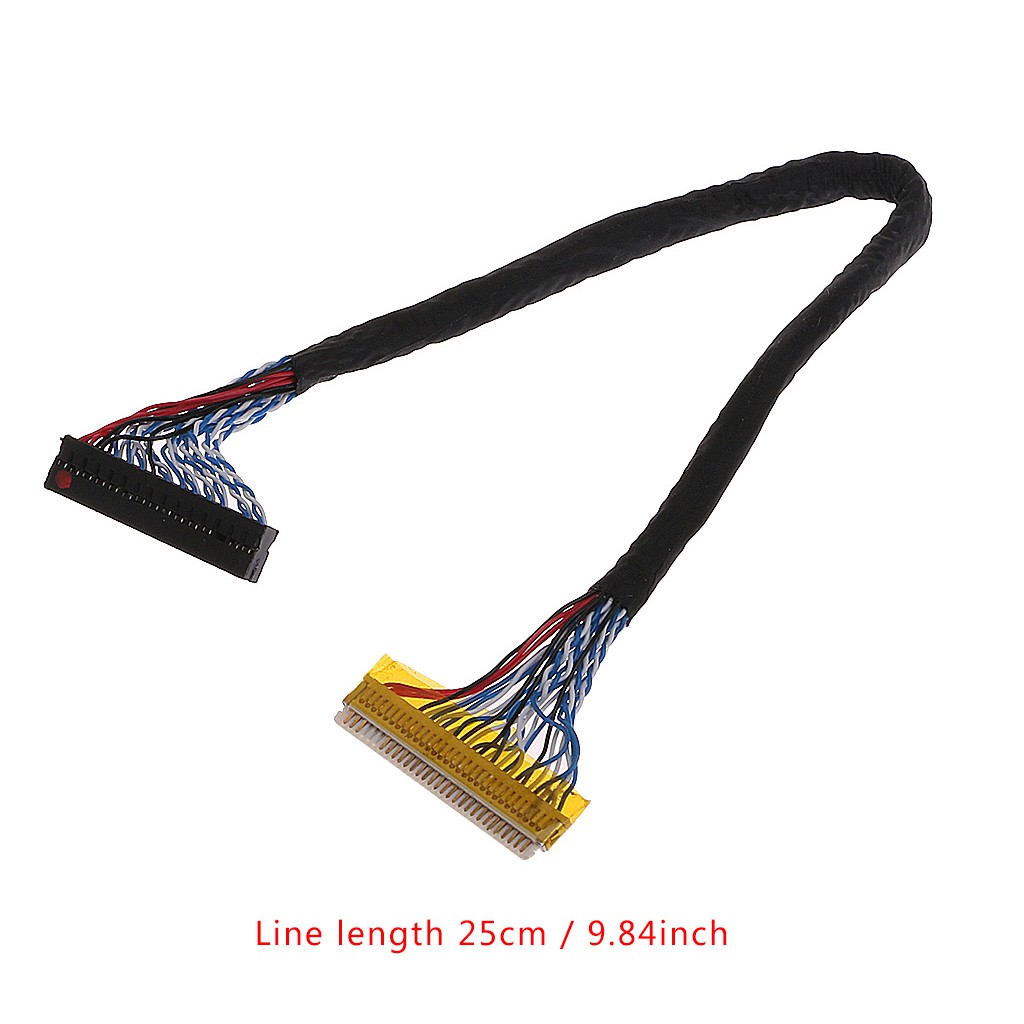Kiss 8 位lvds 電纜fix 30 針2ch 適用於17 26 英寸lcd Led 面板控制器 蝦皮購物