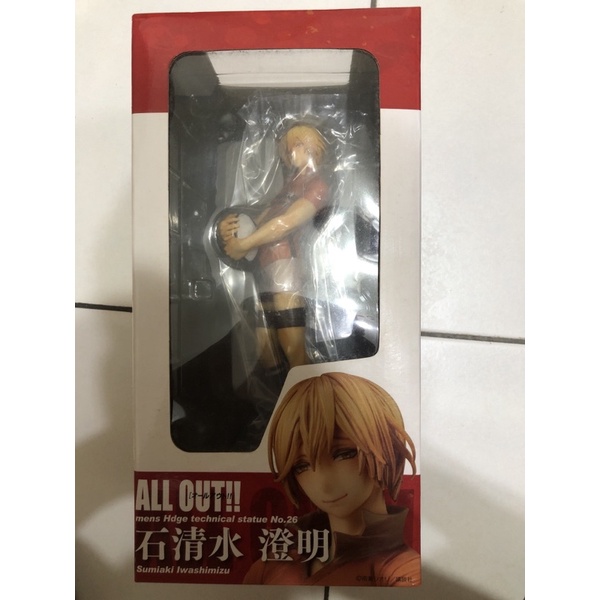 日版正版pvc 石清水澄明all Out 橄欖球公仔mens Hdge Statue No 26 公仔 蝦皮購物