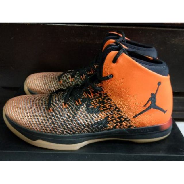 Nike Air Jordan 31 AJ XXXI 喬丹31 黑橘 灌碎籃框-us11 size