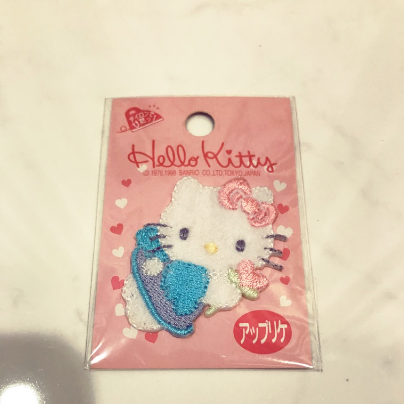 1998年Hello Kitty布貼 熨斗貼